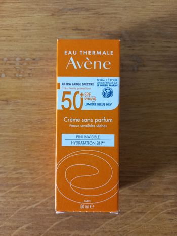 Crème solaire 50 Avene 