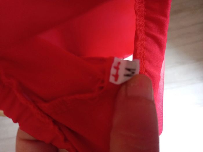 Pyjama rouge taille M - photo numéro 6