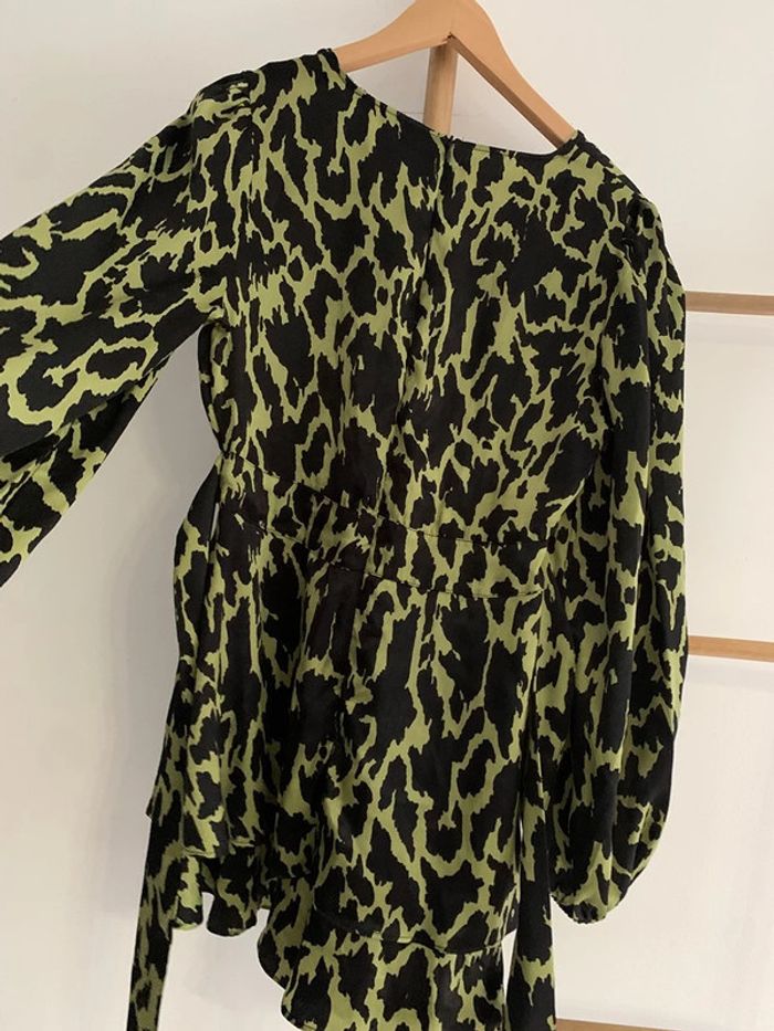 robe casual amisu vert taille 38 - photo numéro 4