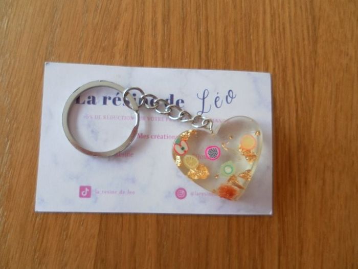 porte-clés cœur