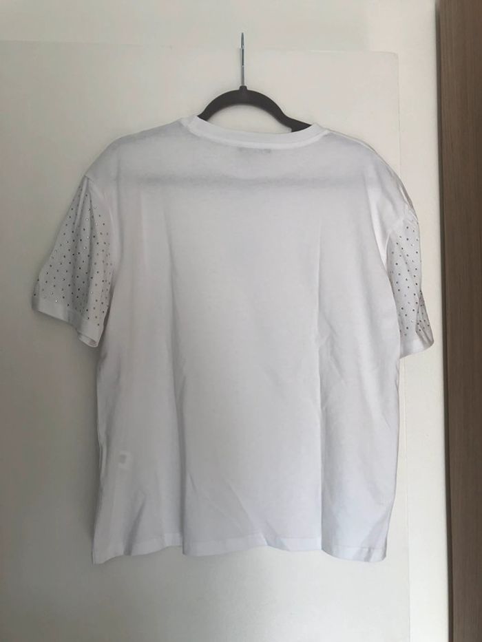 Superbe beau t-shirt à strass Zara neuf avec étiquette taille M - photo numéro 8