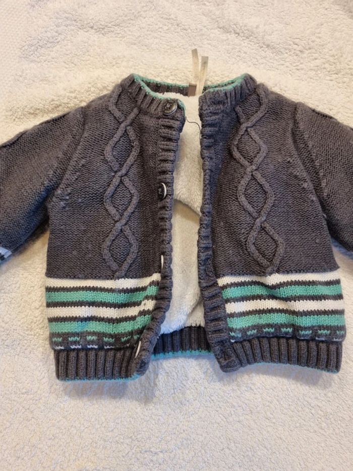 Gilet orchestra taille 3 mois tout doux et chaud - photo numéro 2