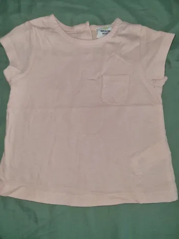 Tee-shirt manches courtes taille 9 mois 71 cm