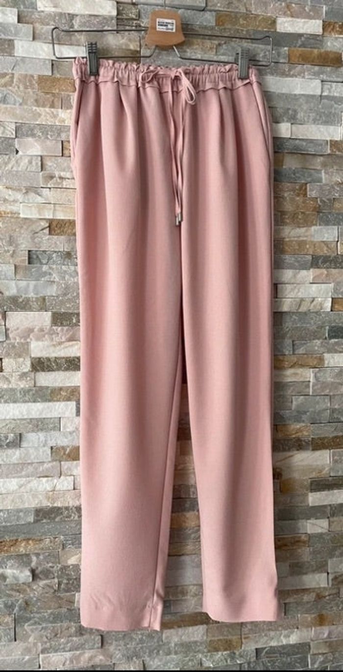 Pantalon rose Zara taille 34