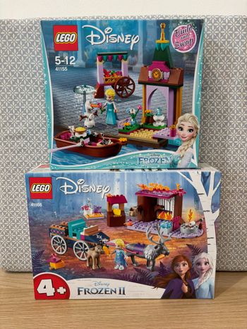 Coffret de 2 Jeux de Construction "La Reine Des Neiges" Disney Frozen I & II