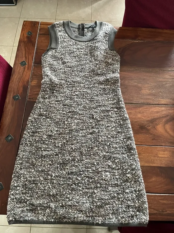 Robe Lil pour l’autre en laine chinée - photo numéro 4