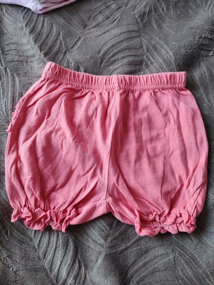 Lot de 3 shorts 12 mois fille - photo numéro 8