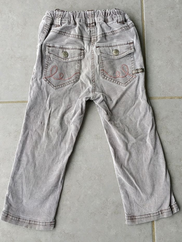 Pantalon léger velours Kid Kanai 24 mois (TBE) - photo numéro 2