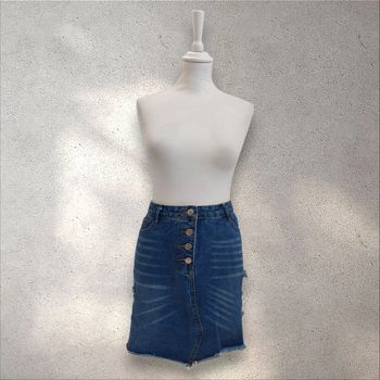 Jupe en jean femme taille XL