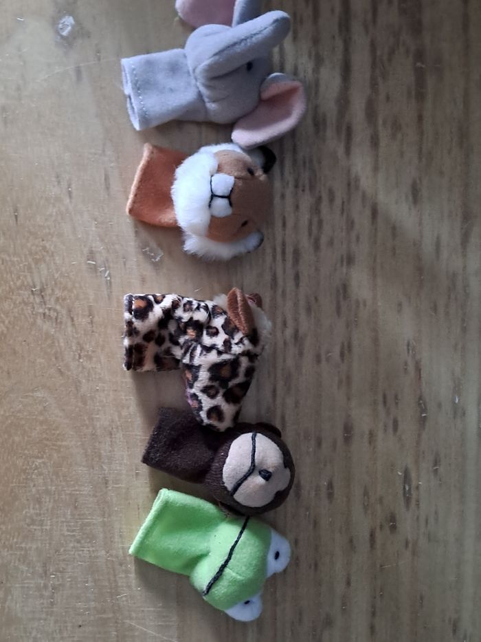 5 peluches a doigts - photo numéro 4