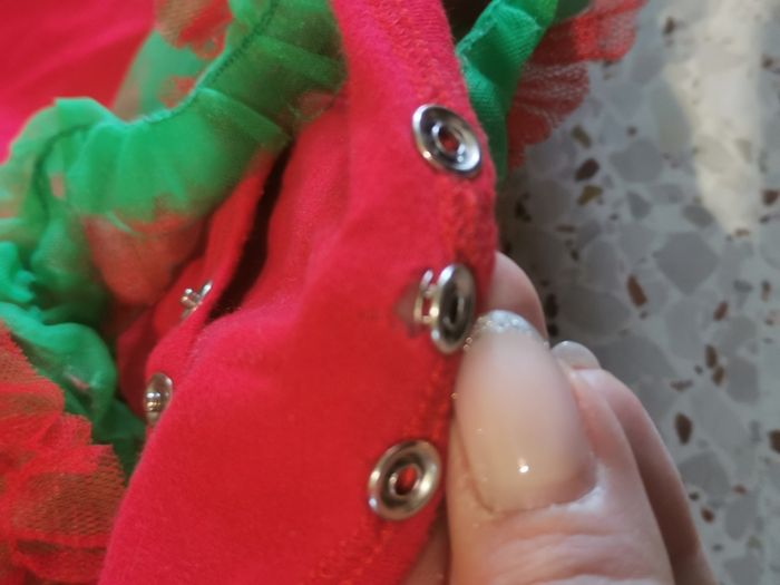 Body robe Noël t 100cm - photo numéro 3