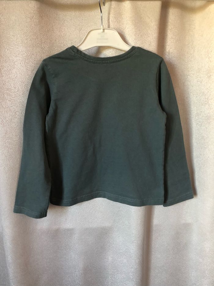 T-shirt vert imprimé doré 4-5 ans Primark - photo numéro 5
