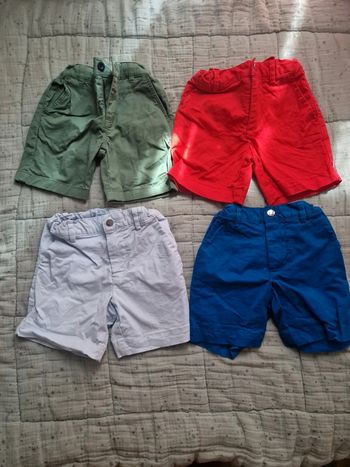 Lot shorts garçon jacadi 3ans