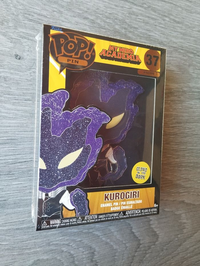 My Hero Academia : Pop Large Enamel Pin N° 37 (Kurogiri) - photo numéro 2