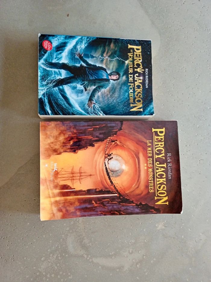 Livre " Percy Jackson Tome 1,2