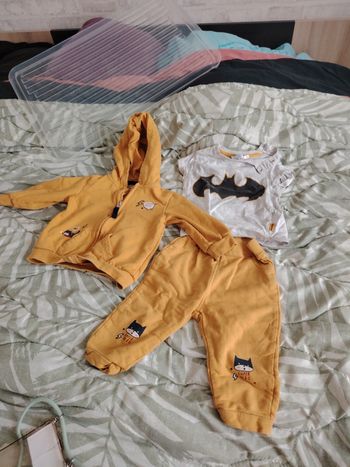Ensemble batman super hero 18 mois