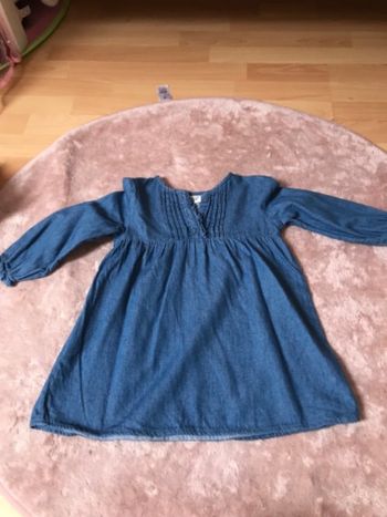 Robe longue manche