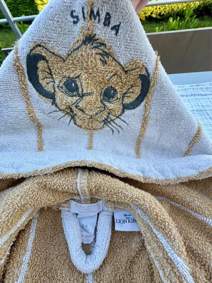 Peignoir Disney Roi Lion Zara Home 6 ans - photo numéro 2