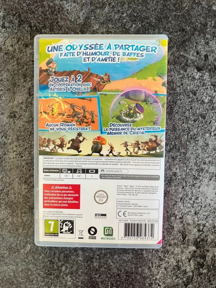 Jeu switch Astérix et obélix 3 Switch game - Spiel wechseln - Cambia gioco - photo numéro 3