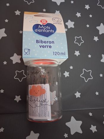 Biberon verre 