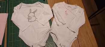 Lot 2 bodies manches longues