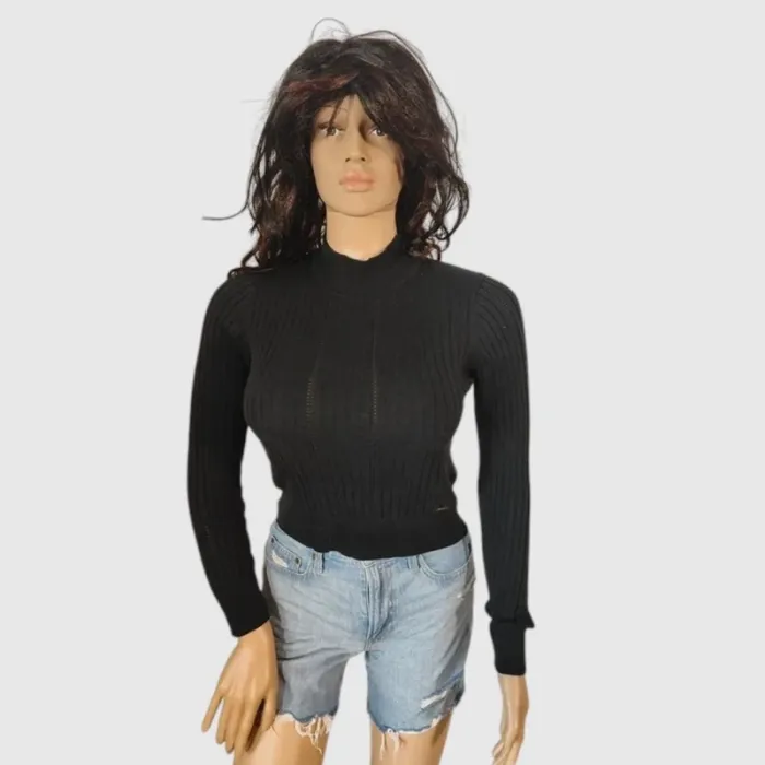 Sweat Pepe Jeans noir - Taille S, un basique chic et tout doux ! - photo numéro 2