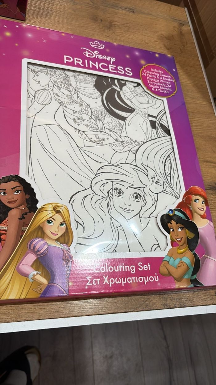 Kit d'activités peinture par Numéro Princesses neuf sous emballage - photo numéro 2