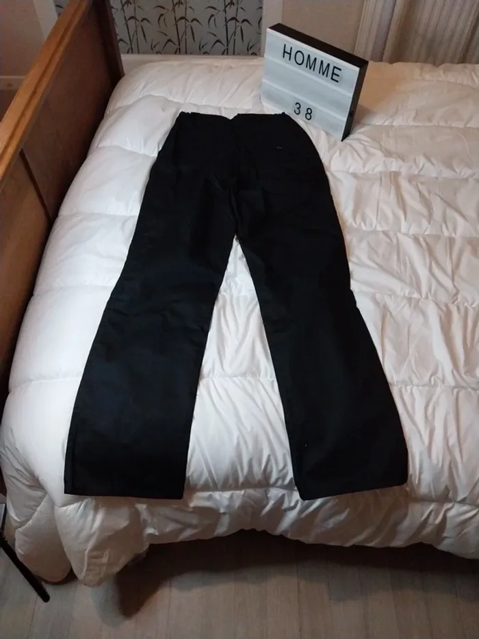 Pantalon de cuisine neuf avec étiquette  homme taille 38 - photo numéro 2