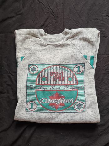 Sweat oversize vintage T 38 40