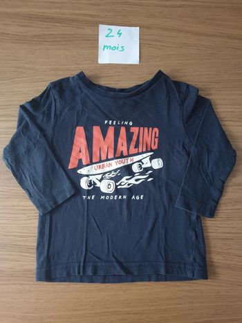 Tee-shirt manches longues longboard