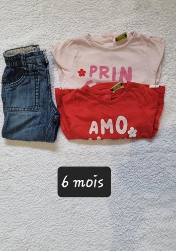 Lot Fille Tape à l'œil 6M