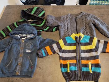 Lot 4 gilets
