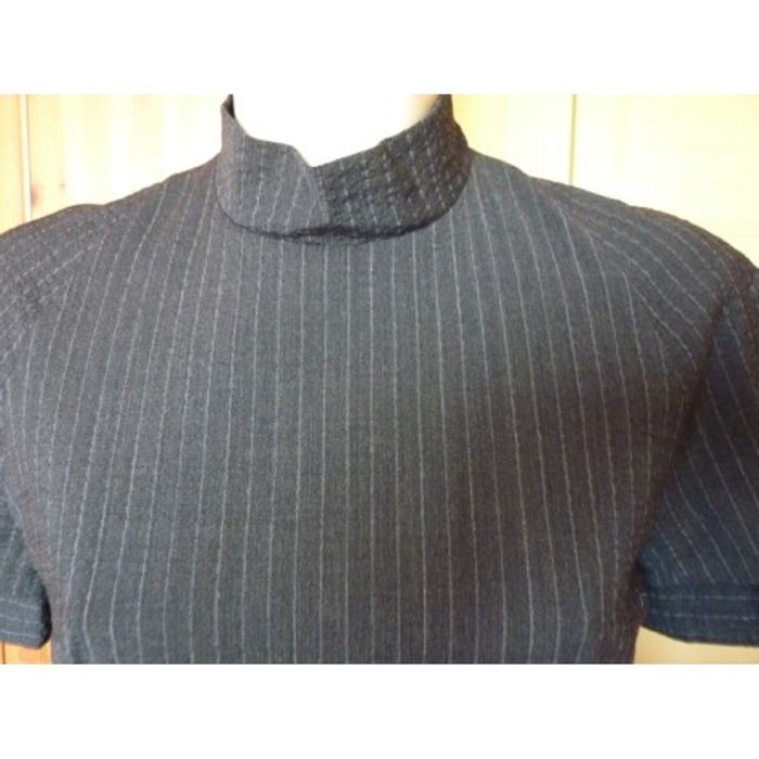 COCO MENTHE - Robe rayée anthracite/gris T2 - photo numéro 6