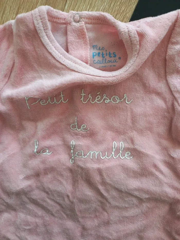 Lot de pyjamas bébé 3 mois fille - photo numéro 7