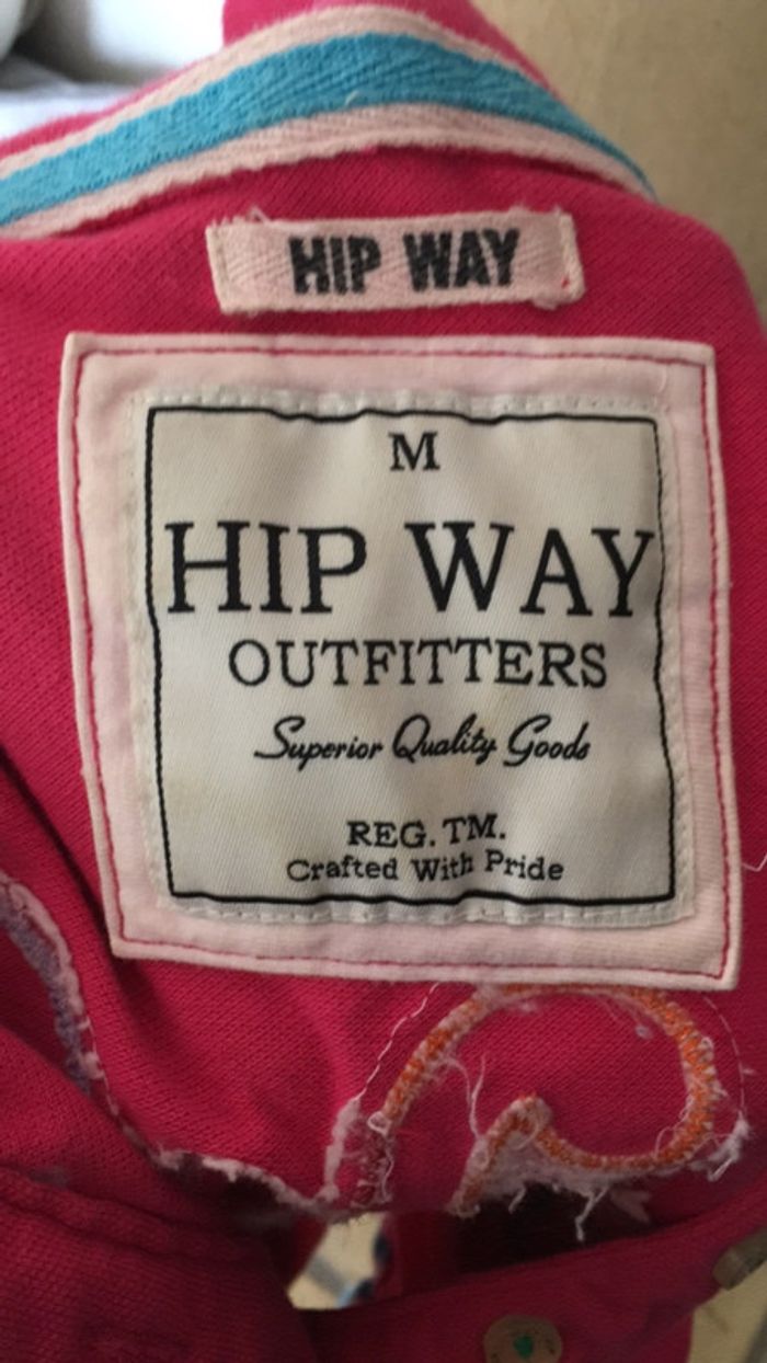 Polo rose fushia hip way - photo numéro 5