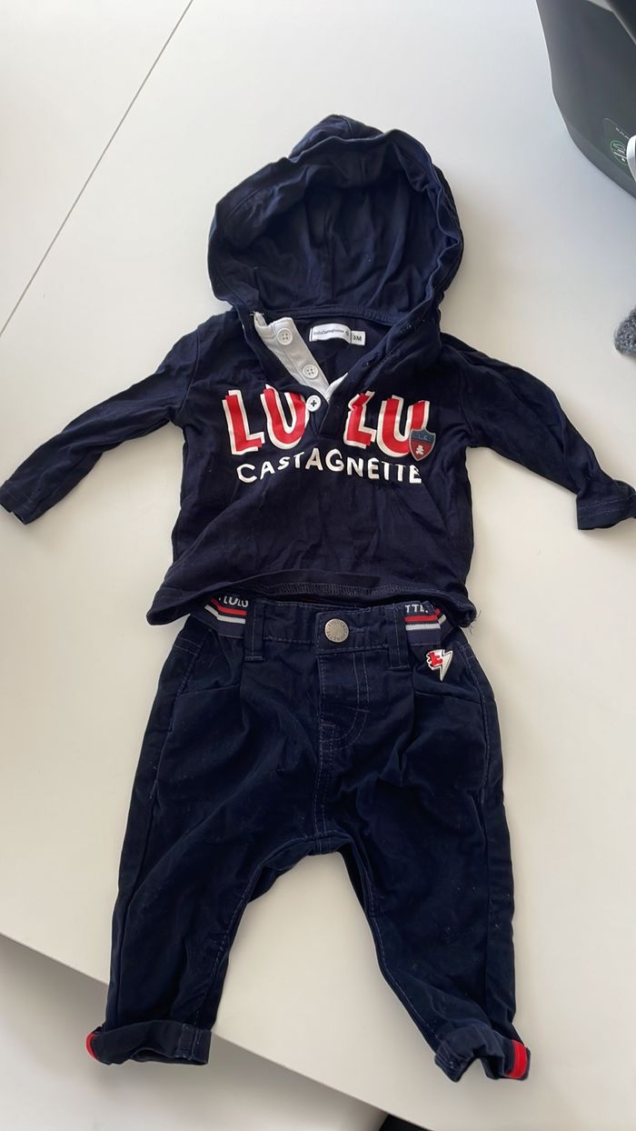Ensemble lulu castagnette