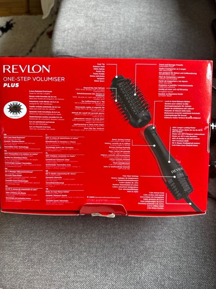 brosse soufflante Revlon One-Step Volumiser Plus. - photo numéro 1