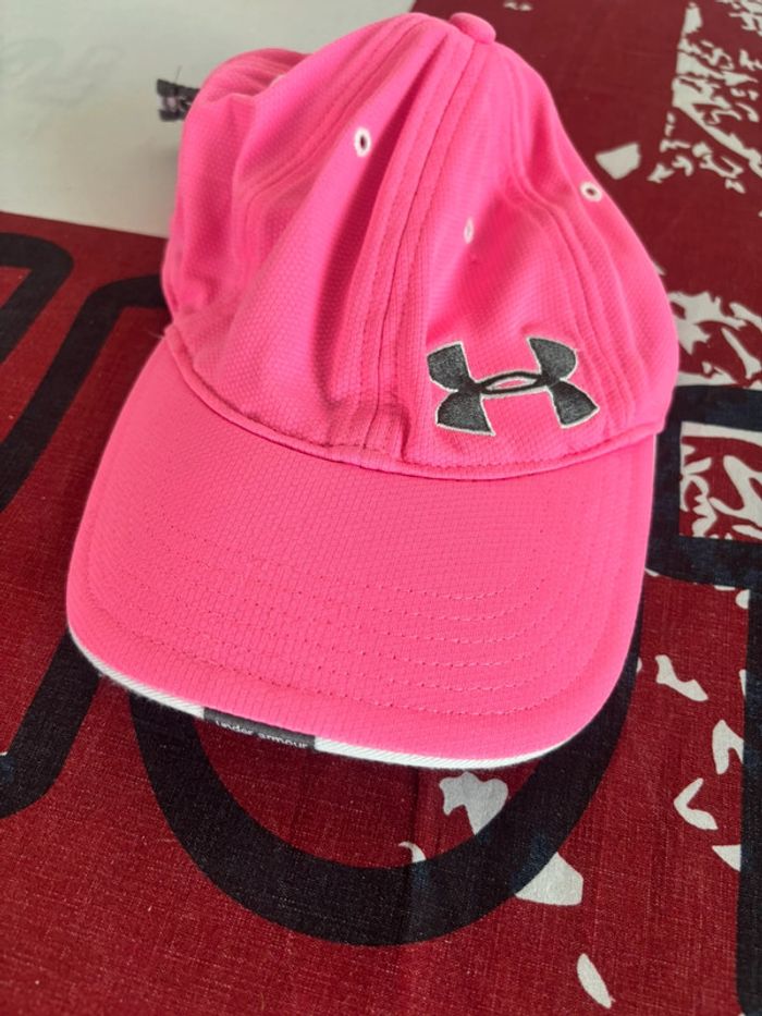 Casquette Under Armour rose - photo numéro 8