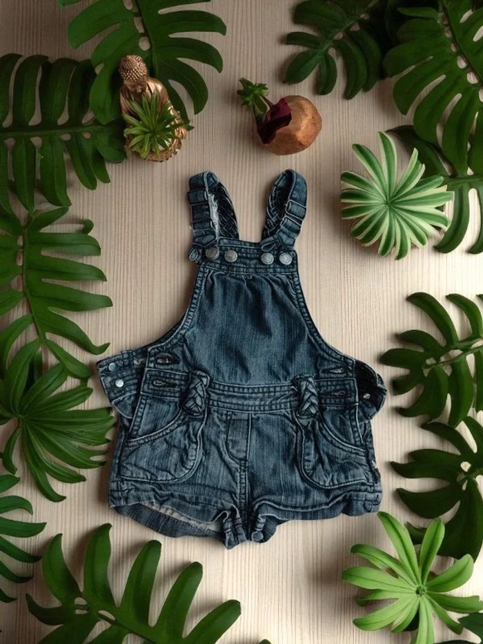 Salopette short