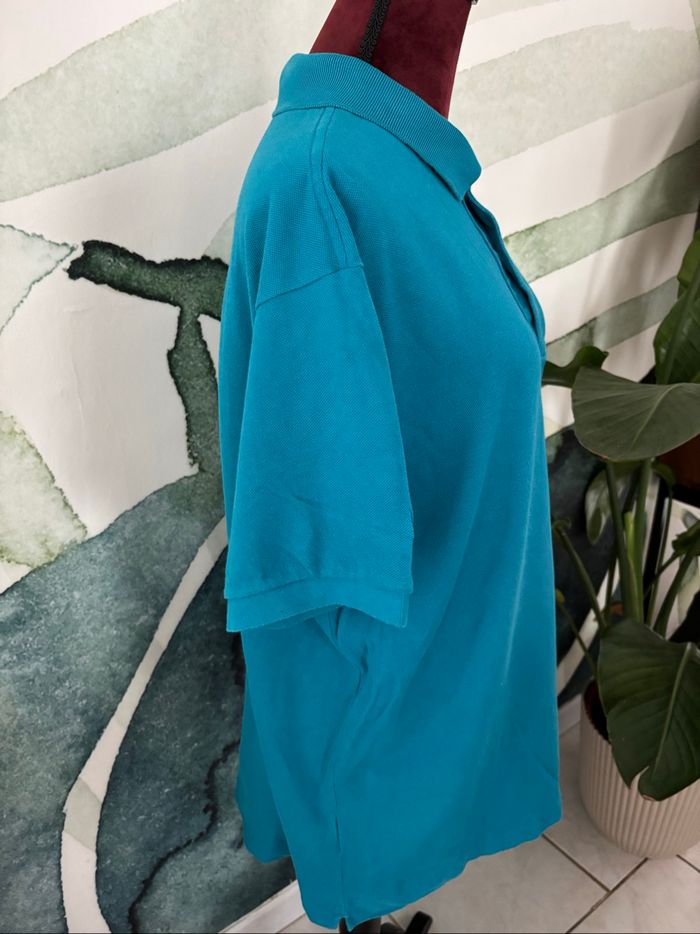 Polo homme Lacoste bleu - photo numéro 5