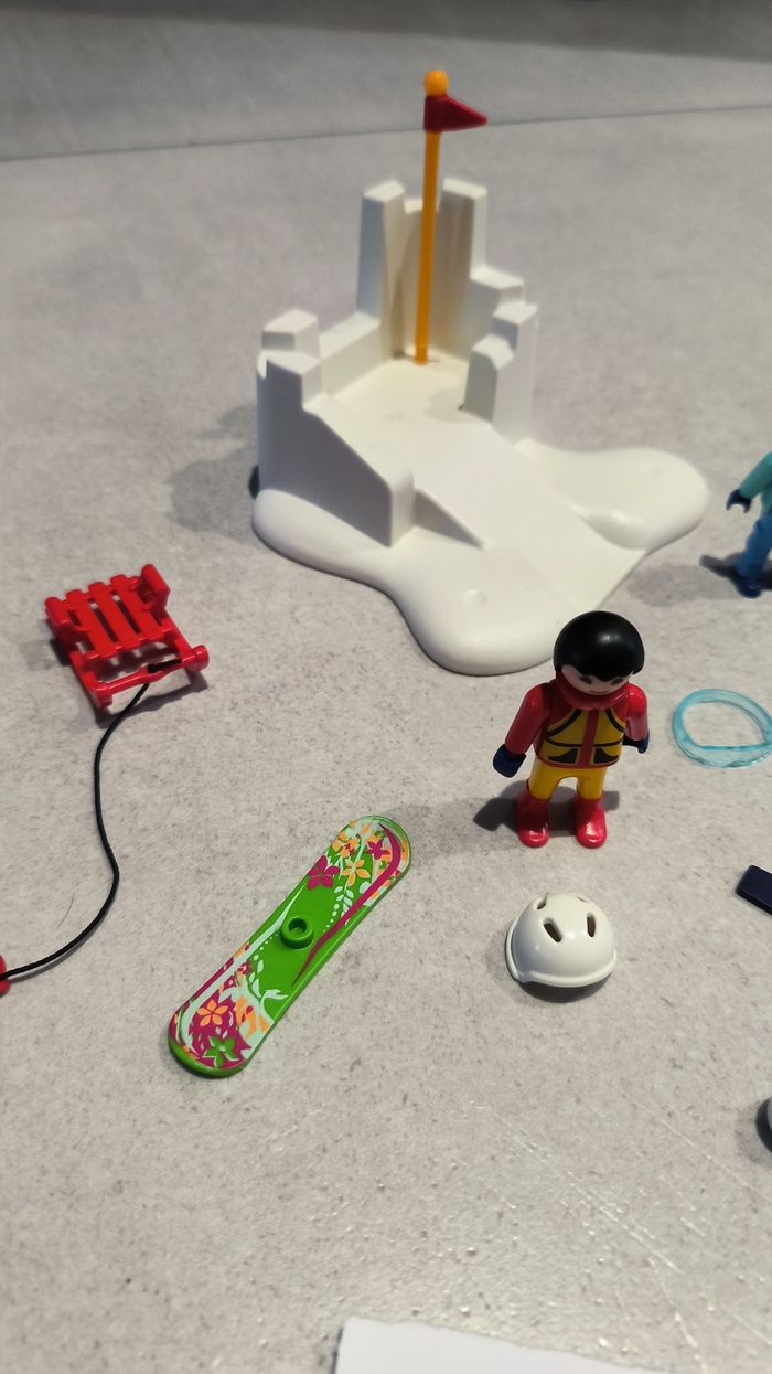 Playmobil enfants et boule beige - photo numéro 4