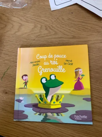 Coup de pouce au roi grenouille