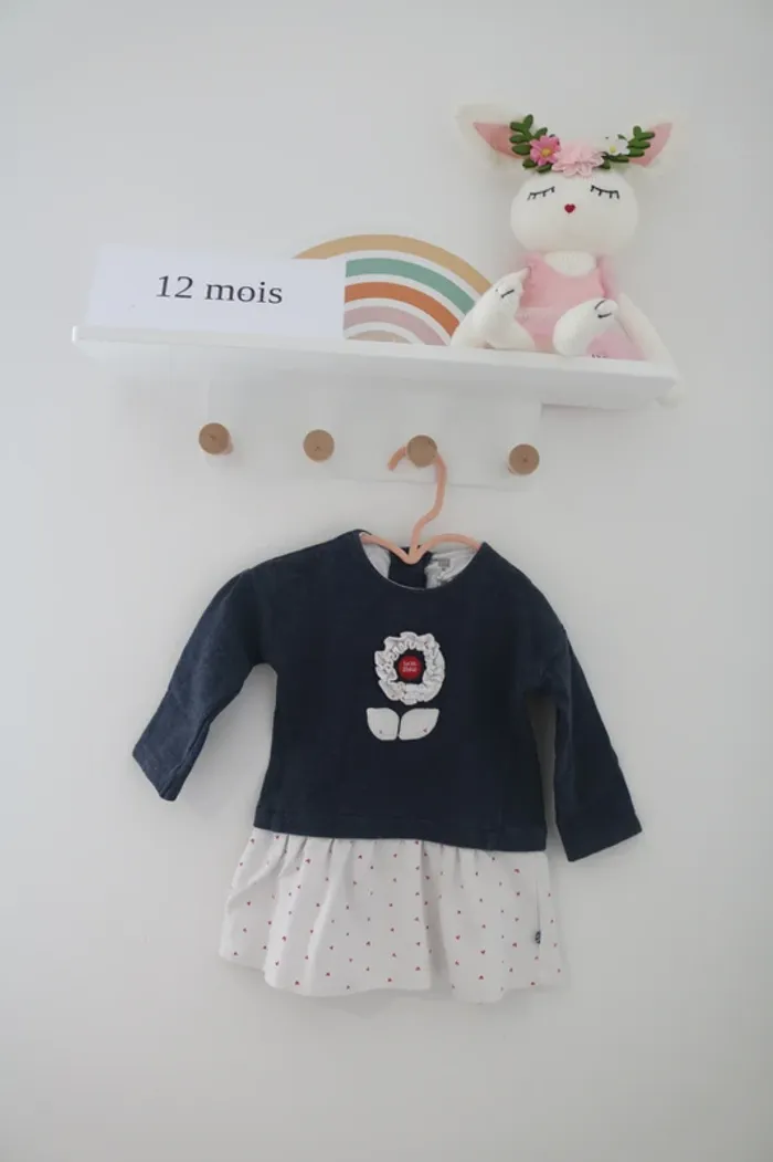 Robe automne/hiver Sucre d'orge 12 mois