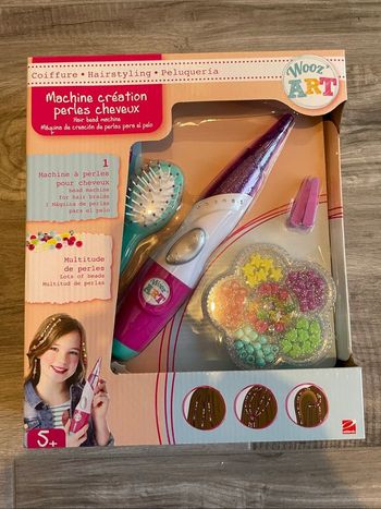 Machine à perles pour cheveux