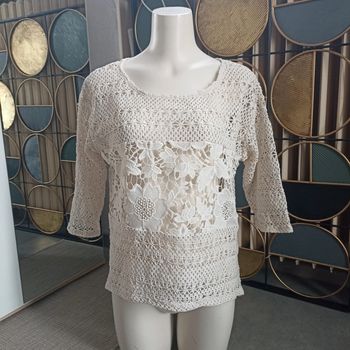 Haut femme manches 3/4 c&a taille 38
