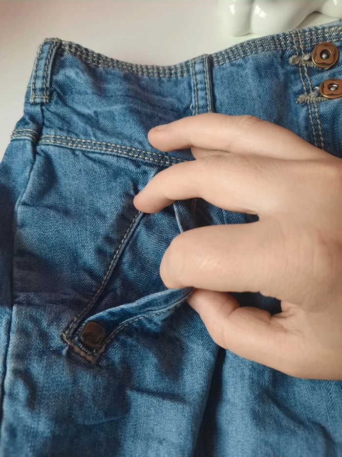 Jupe jeans 12ans - photo numéro 2