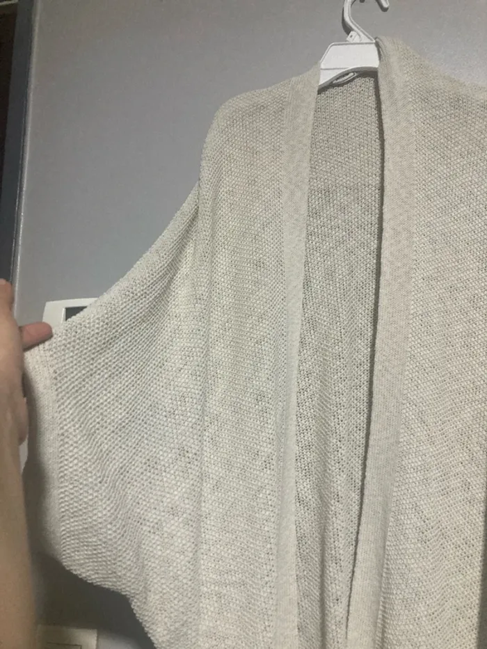 Gilet mi-long en mailles - manches chauve-souris - Taille S - Pimkie - photo numéro 3