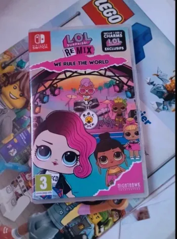 Jeu switch LOL surprise remix we rule the world très bon état