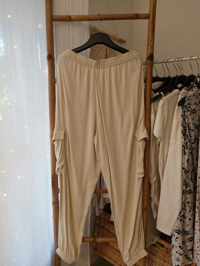 Joli pantalon cargo fluide Bik Bok taille L neuf avec étiquette 🏷 - photo numéro 5