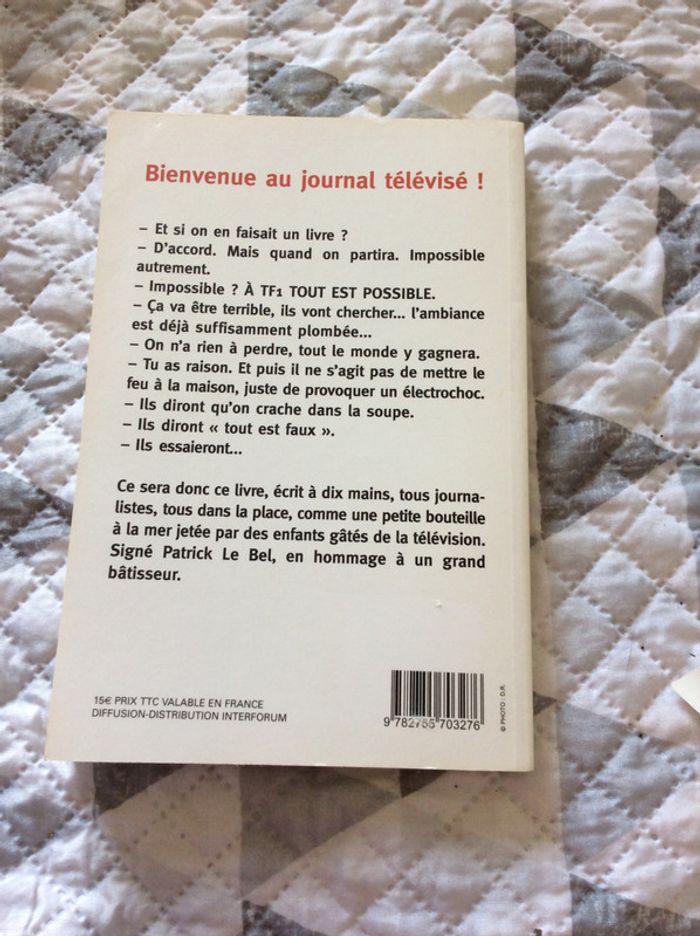 #madame,Monsieur,bonsoir les dessous du premier JT de France par Patrick Le Bel - photo numéro 3